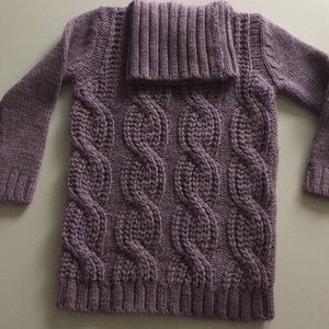 Lilac Gucci sweater for little girls